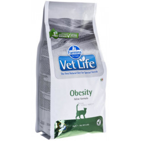 Farmina Vet Life Cat Obesity диета для кошек при ожирении